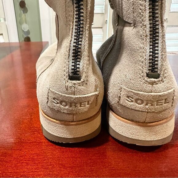 Sorel Tan Harlow Botties Size 7.5 - Picture 5 of 12